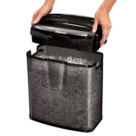 Fellowes M-7Cm Destructora de Papel Corte en Partículas Negro